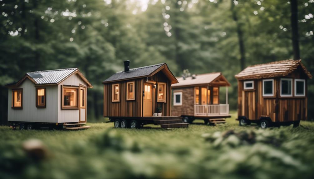 different types of tiny houses