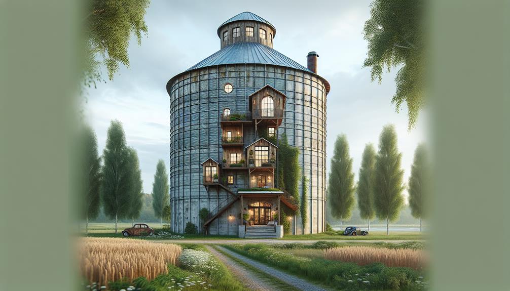 grain silo house dream