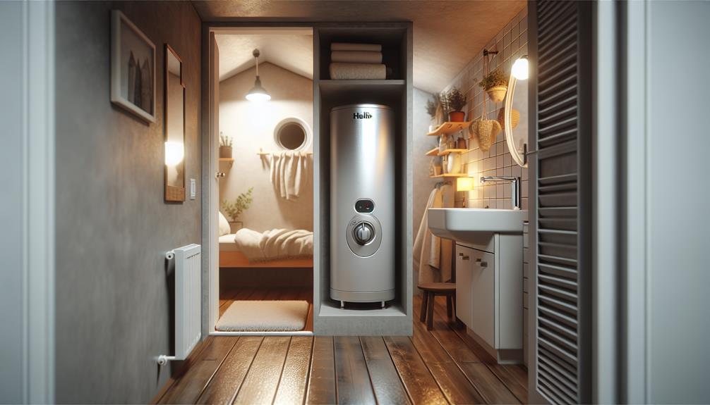 ideal water heater for tiny houses