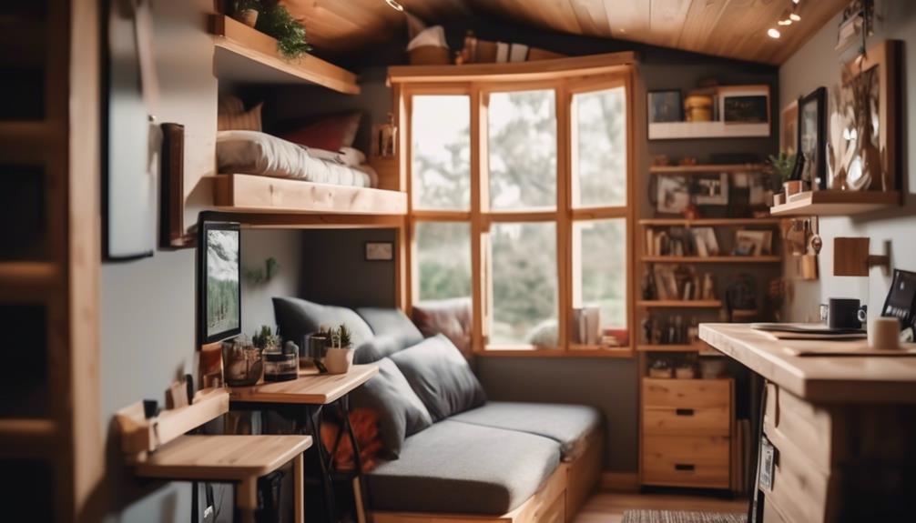 maximizing space in tiny house
