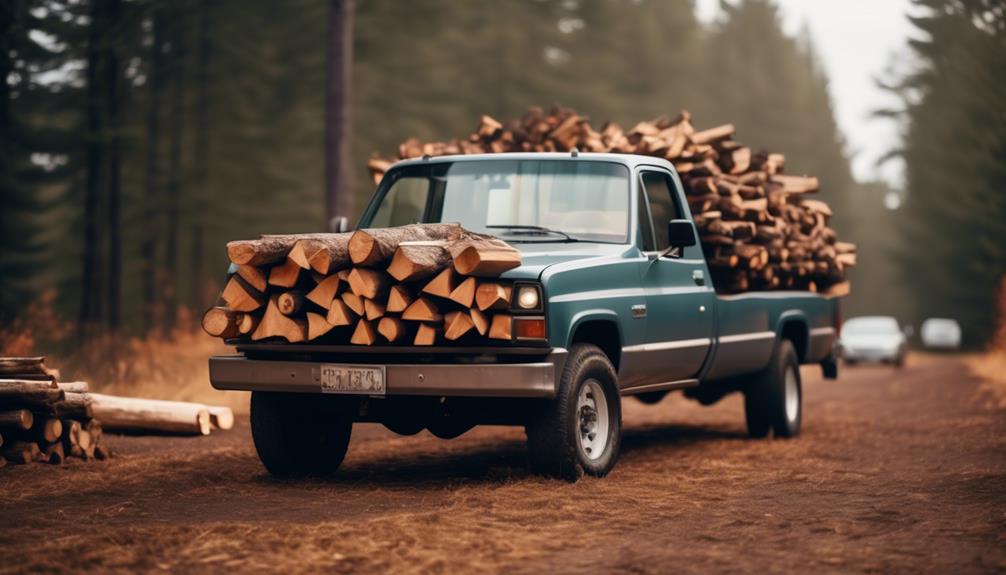 maximum firewood load capacity
