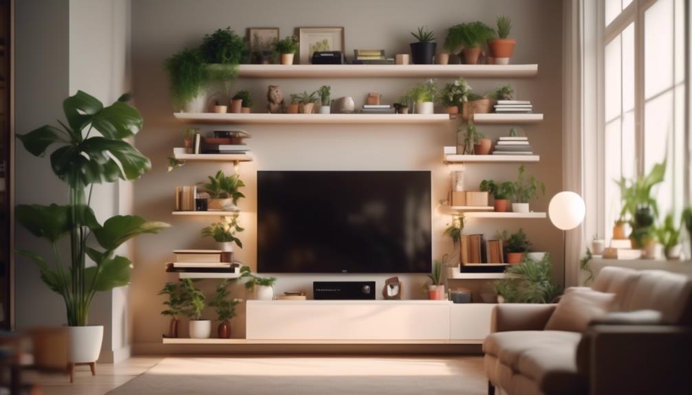optimizing living room verticality