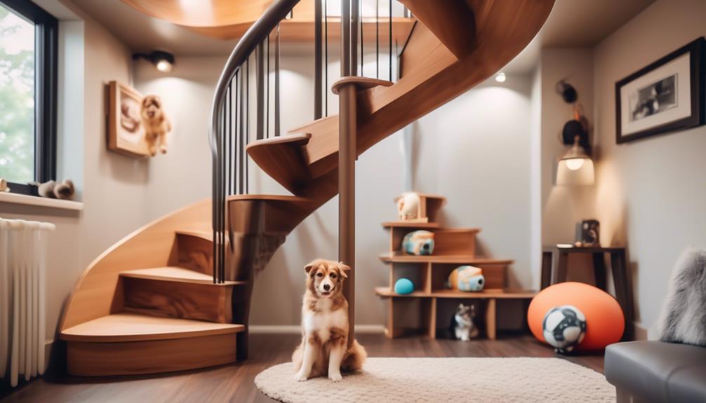 staircase options for pets