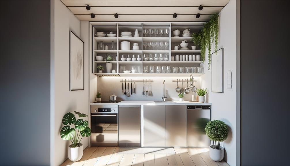 stylish oasis for tiny house kitchen