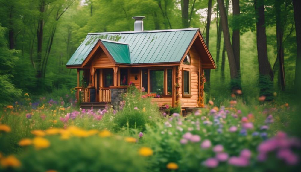 tiny house paradise in wisconsin