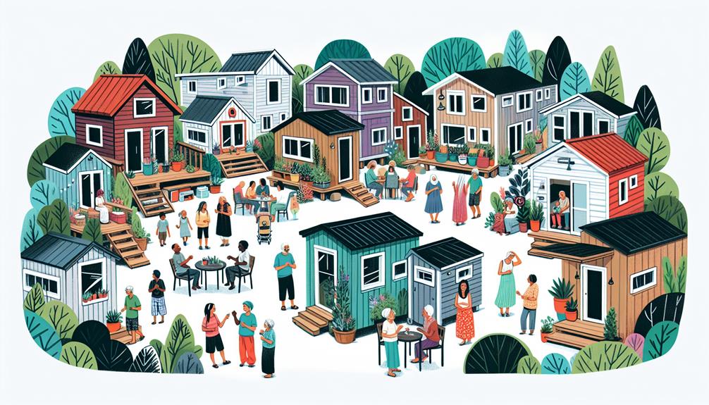 tiny houses unite community
