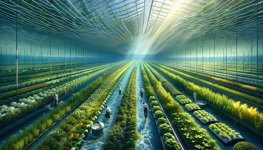 year round farming in sunken greenhouses